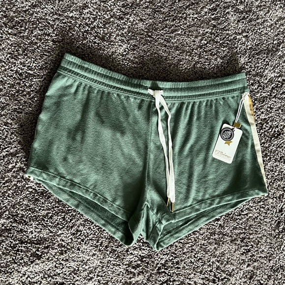 PJ salvage Gold Star Status Shorts NWT - Picture 2 of 8